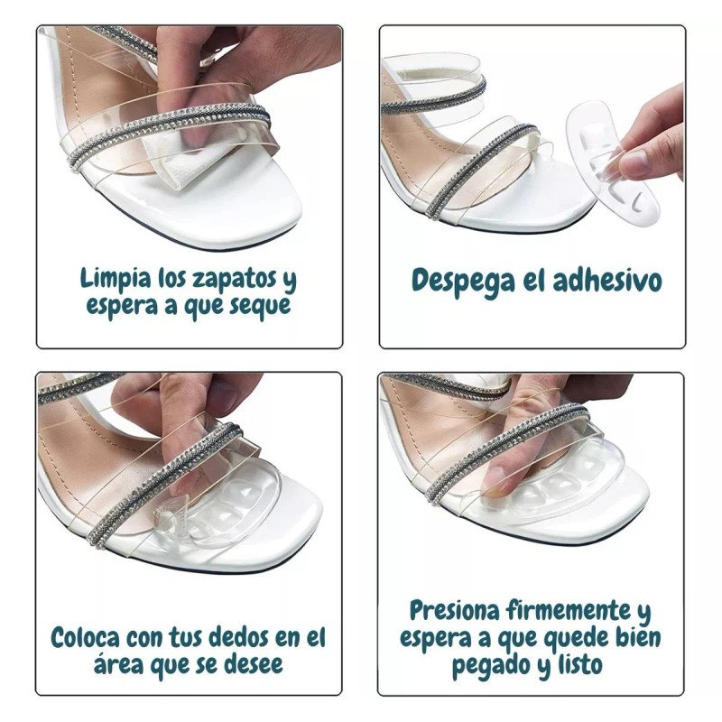 Universo en Linea Almohadilla Metatarsiana Pies Antideslizantes Zapatos Dedo F