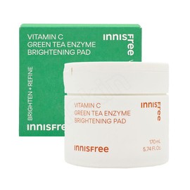 Innisfree Imminent special offer Innisfree Vita C Green Tea Enzyme Blemish Toning Pad 60 sheets July 9, 26 / 임박특가이니스프리 비타씨 그린티 엔자임 잡티 토닝 패드60매26년07월09일