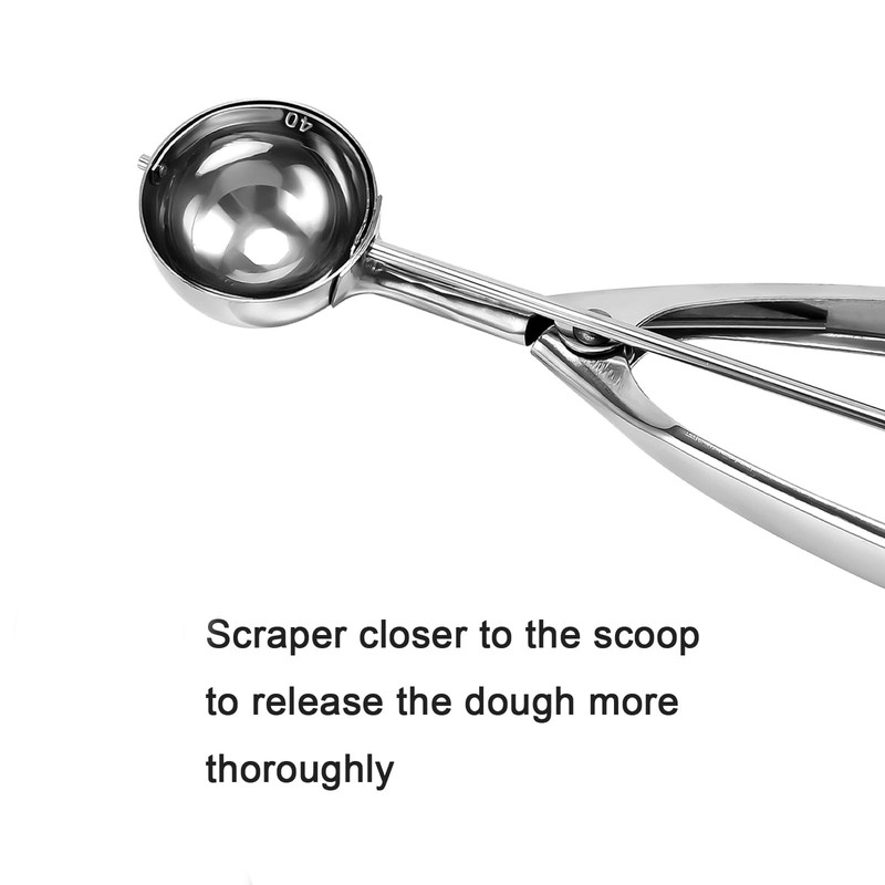Saebye Mini Cookie Scoop 1 Tsp, Extra Small Cookie Dough