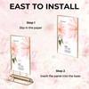 6 Pack Acrylic Sign Holder 4x6 Gold Frames, Wedding Table