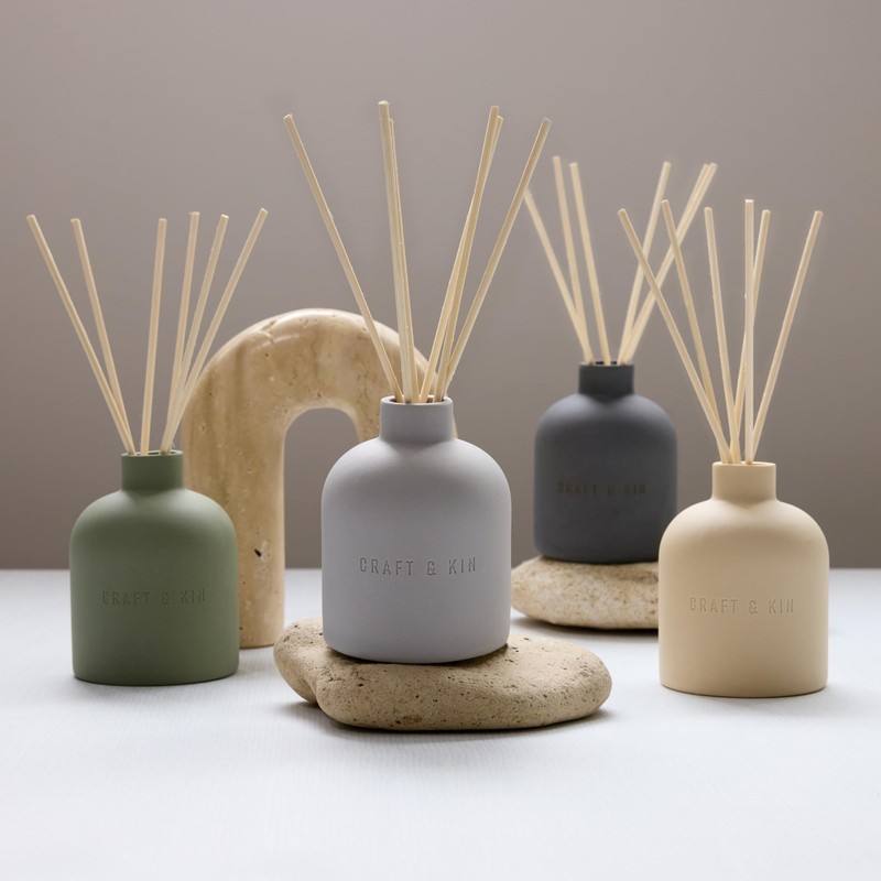 Craft & Kin Christmas Reed Diffuser for Home & Bathroom