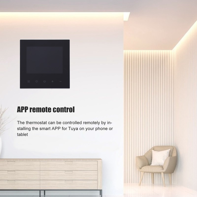 86 Wifi Smart Thermostat Remote APP Voice Control Touch Screen
