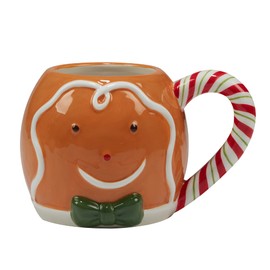 Certified International Holiday Magic Gingerbread 19 oz. Mugs, Set of 4