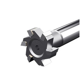 CREAP 1PC Carbide Router Bits T-Slot Endmills Slotting Grooving Dia 16-32mm Milling Cutters Tungsten CNC Tool for Steel Copper Alloy(20100833)