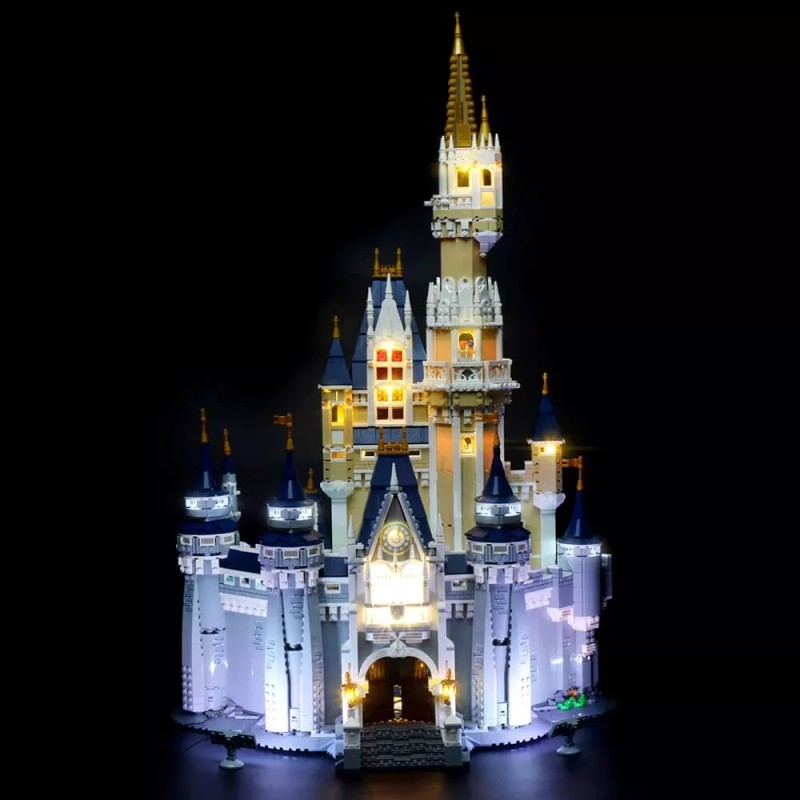 BRIKSMAX LED Lighting Kit for the Cinderella Princess Castle 71040.