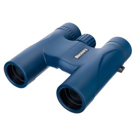Discovery Elbrus 10x25 Mini Roof Prism Binoculars for Outdoor Activities and Sports Events, Blue
