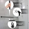 2 Pack 40 Inch Black Shower Grab Bars, ZUEXT Stainless