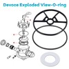 Spider Gasket Kit Pool Sand Filter Valve Seal Gasket Parts