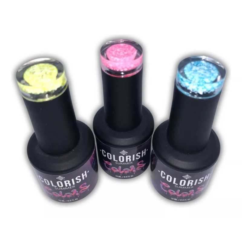 Naart Gel Semipermanente Summer Colors 3pz
