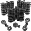 ZYLJHZ 50Pcs Shade Cloth Clips - Black Round Plastic Sun