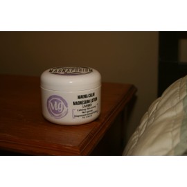 Magna Calm – Thick & Luxurious Magnesium Body Lotion | 8 Fl Oz | Handcrafted with Pure Zechstein Magnesium & Organic Oils | Lavender | Deep Relaxation & Muscle Relief