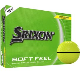 Srixon Soft Feel 14 Yellow AlignXL Golf Balls - 2025 Model