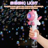 PANACARE Unicorn Bubble Wand, Automatic Bubble Machine, with 10 Packs