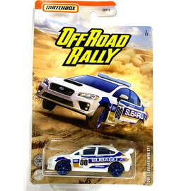 Matchbox 2015 スバル WRX STI (ホワイト) 2/12 [オフロードラリー]