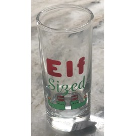 Cristar Elf Sized  Glass Shot Glass-2oz. By Crystar-Made In Colombia. ShipN24Hours