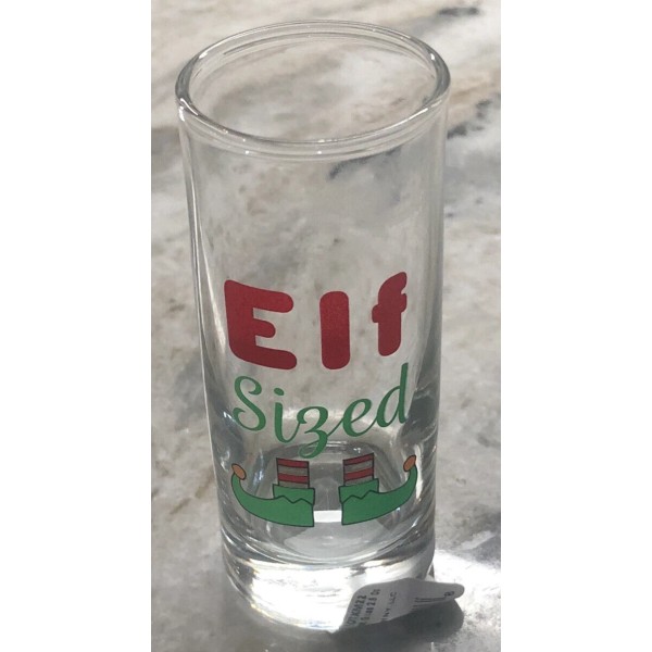 Cristar Elf Sized Glass Shot Glass-2oz. By Crystar-Made In Colombia.