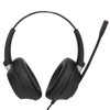 X6D USB 2 Telephone Headset Noise Cancelling Speaker Volume Adjustment