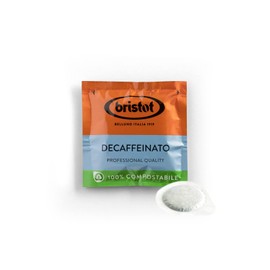 Bristot Decaf Espresso Pods – E.S.E. Single-Serve Coffee – Medium Roast – Pack of 150