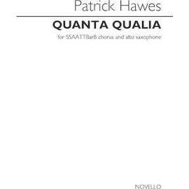 Quanta Qualia - Version for VOCES8 (SSAATTBB and Alto Saxophone)