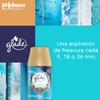 Glade Automático Aromatizante de Ambiente Continuo, Repuesto, Aroma Paraíso Azul,