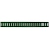 Keeper - 4’ Heavy Duty Horizontal E-Track, Green