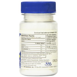 Necta Sweet Sugar Substitute Tablets, 1/2 Grain, 500 Count Bottle