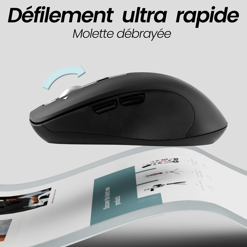 T'nB - Infinite Wireless Mouse Scroll Wheel Dual Function Disabled