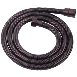 Flexible Shower Hose 59 Inches, APLusee 304 Stainless Steel Shower Tube With Swivel Brass Connector, Extension Replacement Part For Handheld Sprayer And Bidet, Oil Rubbed Bronze