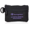 Champion Wallet Carina No. 67768 Black (Embroidery: Purple) H4.3 x
