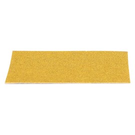Mirka Gold Universal Sandpaper 70 x 125 mm Velcro / Grain P180 / Pack of 10 / for Sanding Plaster, Spatula, Chipboard, Wood, Varnish