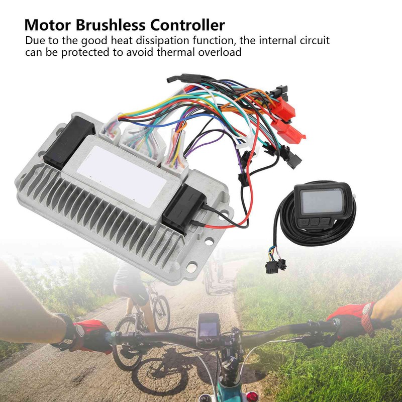 36V 48V 1000W Brushless Motor Controller EN06 LCD Display Set