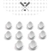 Gcardist 300-Count Gold Foil Cupcake Liners for Baking Baking Cups