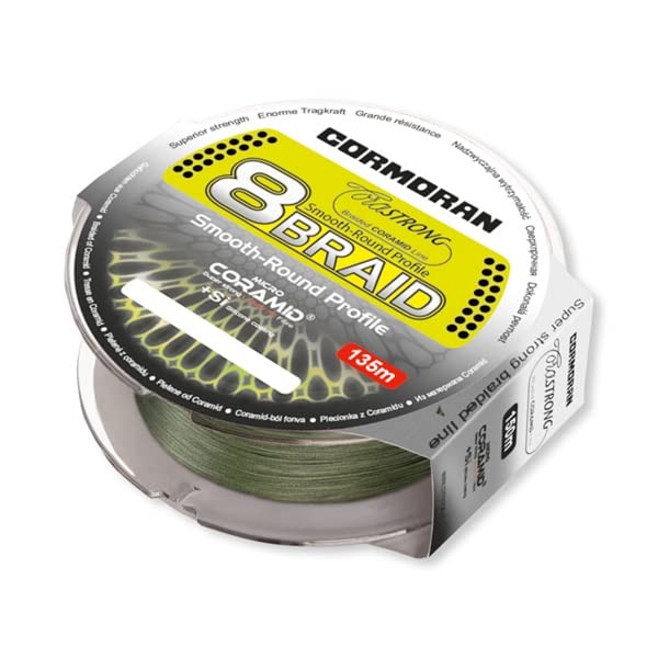 Cormoran Corastrong 8-Braid 0.35mm 37,5kg 135m | Braided fishing line