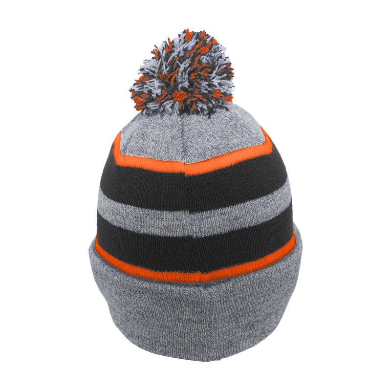 Pacific Headwear Knit Fold pom Beanie