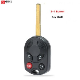 Unbranded 10X Replacement Remote Key Shell Case Fob 3+1Button for Ford Escape C-Max Focus