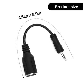 QfwdfcTrenz 2 Pack MIDI Cable Type-A MIDI to 3.5mm Adapter TRS Midis Cables Breakout Cables for Keyboards Synths & DAWs MIDIs Female to TRS 3.5mm Male Audio Converter