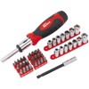 Draper Redline 68835 Ratcheting Screwdriver Socket and Bit Set (40-Piece)