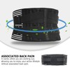 TOVINANNA 1pc Adjustable Breathable Lumbar Brace Belt for Sports Fitness