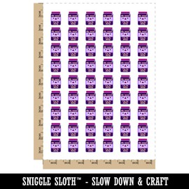 I'm Jelly Jelous Jar of Jam Temporary Tattoo Water Resistant Fake Body Art Set Collection - 54 1" Tattoos (1 Sheet)