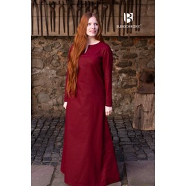 Burgschneider - Feme Underdress - Bordeaux (XXL, Unisex, Cotton) Historical - Early Medieval, Viking