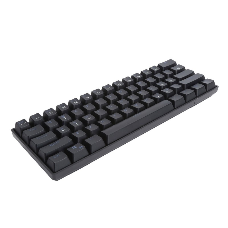 61 Key Wired Mechanical Keyboard LED Backlit Gaming Keyboard with