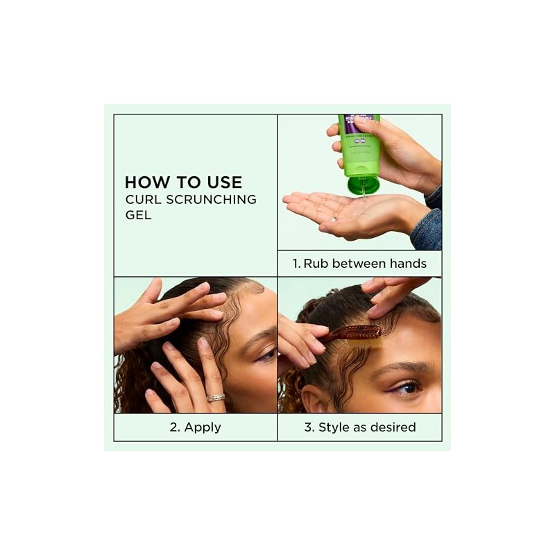 Garnier Hair Care Fructis Style Curl Scrunch Controlling Gel for