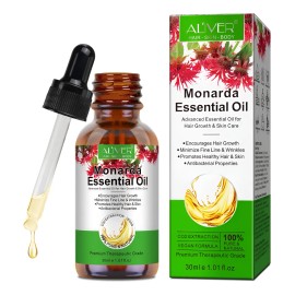 Aceite Monarda Antibacteriano Piel Cuidado Cabello, Antiedad Monarda