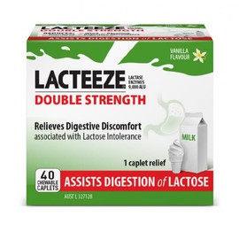 Lacteeze Buy Lacteeze Double Strength 40 Caplets Online | Chempro Chemists