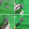 Trash Can Lid Lock,Trash Can Locks for Animals Stop from
