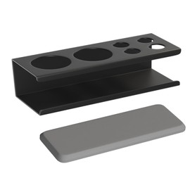 Zahnbürstenhalter Elektrische Zahnbürste Halter, Edelstahl Zahnburstenhalterung Wand Selbstklebend Zahnbürste Halterung Schwarz Aufsteckbürsten Halter Ohne Bohren