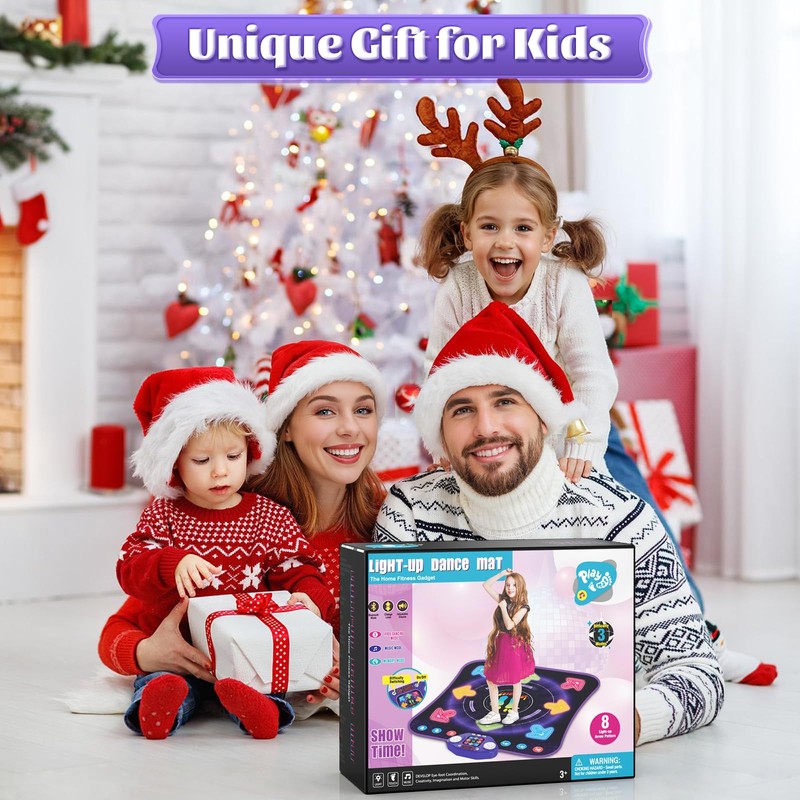 WAYKEE Dance Mat Toys Gifts for 3 4 5 6