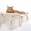 nets Tribe Macrame Cat Wall Shelves & Hammock - Comfy