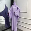 Muslim Abayas for Women One Piece Long Sleeve Islamic Prayer