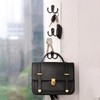 Yohsnor Vertical Wall-Mounted Key Holder – Stylish Entryway Hook Rack,
